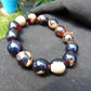22 gram 14 Beads Mala Bracelet Indonesian amber 13x16 mm for Healing A14G85