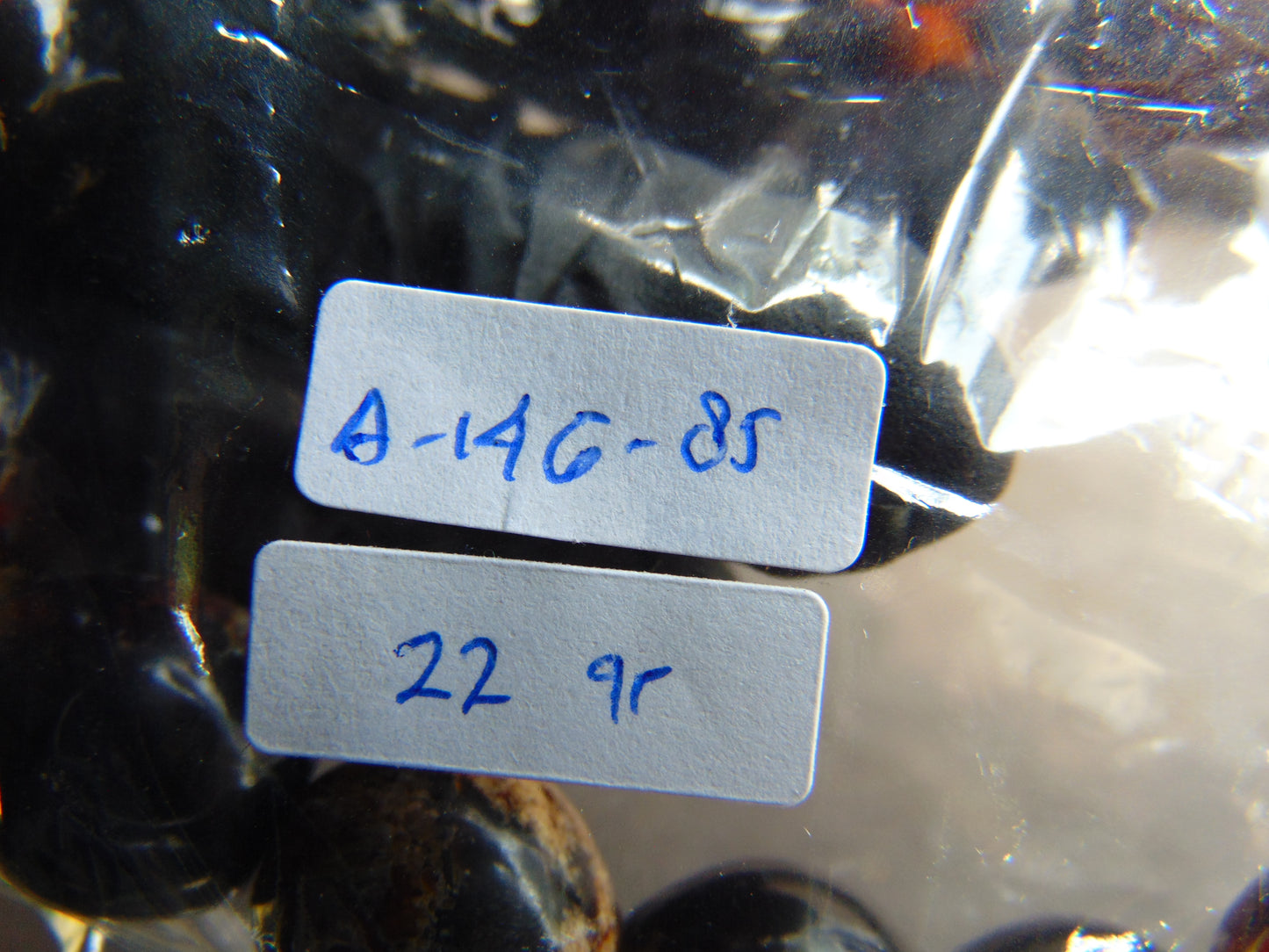 22 gram 14 Beads Mala Bracelet Indonesian amber 13x16 mm for Healing A14G85