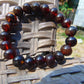 13 Gram Small Beads Bracelet Indonesian Cherry  Red Amber for Healing A20G316