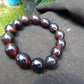 22 gram 14 Beads Mala Bracelet Indonesian amber 13x16 mm for Healing A14G110
