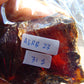31 gram Rough Raw Indonesian Purple Blue Amber for Healing AGRB23