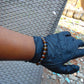 12 Gram Small Beads Bracelet Indonesian Yellow Blue Amber for Healing A20G313