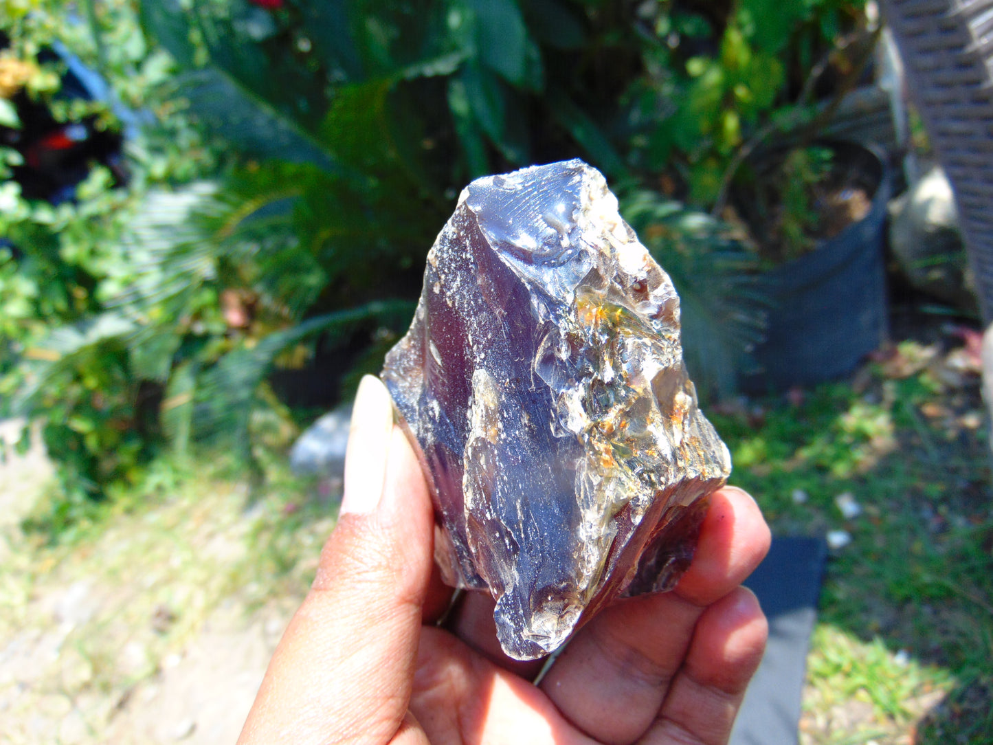 76 gram Rough Raw Indonesian Blue Amber for Healing AGRB38