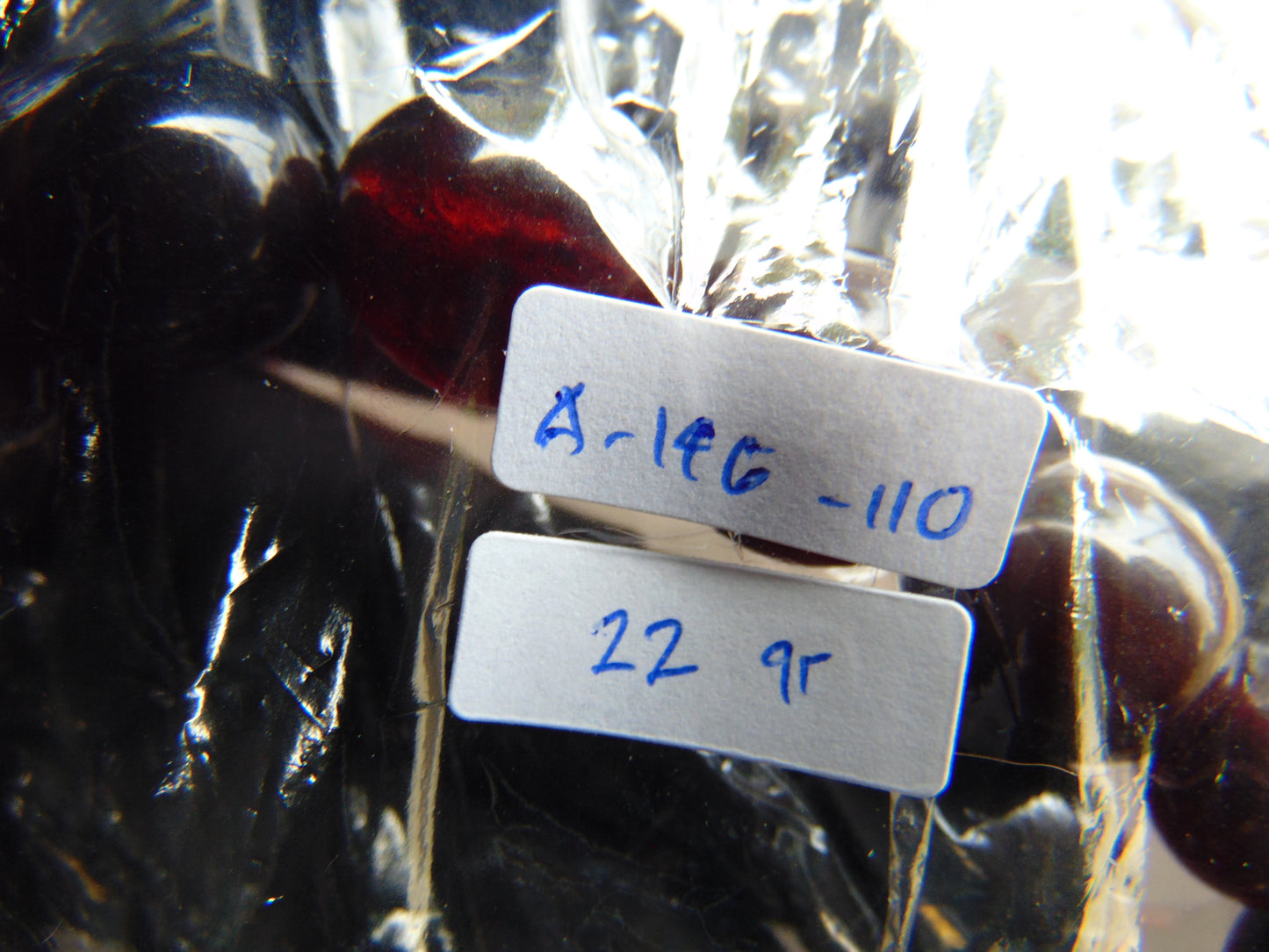 22 gram 14 Beads Mala Bracelet Indonesian amber 13x16 mm for Healing A14G110