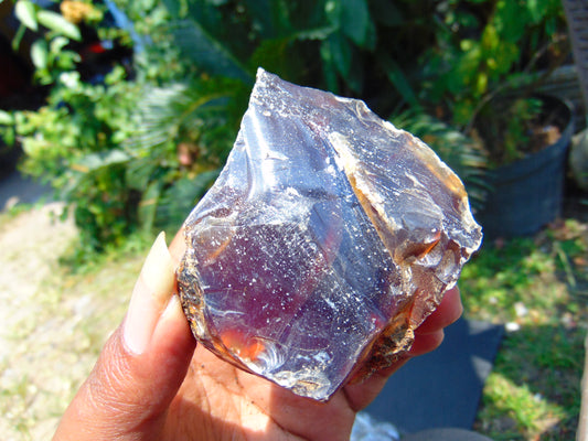 76 gram Rough Raw Indonesian Blue Amber for Healing AGRB38