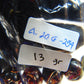 13 Gram Small Beads Bracelet Indonesian Black Amber for Healing A20G294