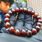 12 Gram Small Beads Bracelet Indonesian  Red Amber for Healing A20G308