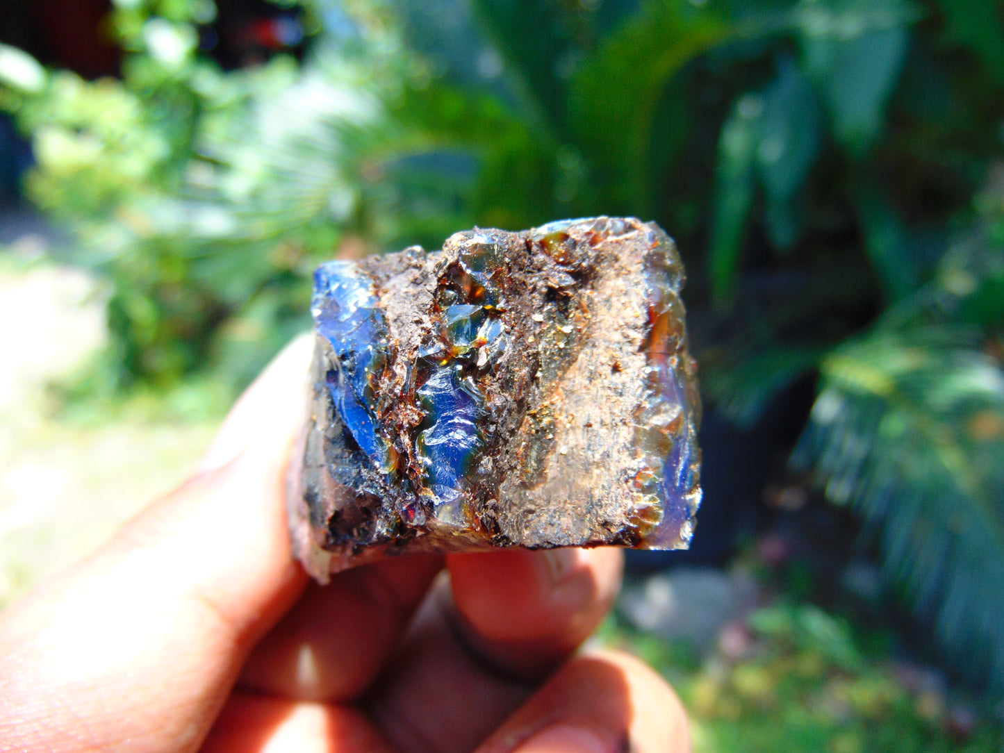 17 gram Rough Raw Indonesian Blue Amber for Healing AGRB46