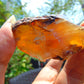 24 gram Rough Raw Indonesian Blue Amber for Healing AGRB45
