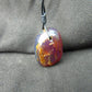 13 gr Pendant 35x26x24 mm Indonesian Blue Amber for Healing A37