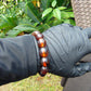23 gram 14 Beads Mala Bracelet Indonesian amber 13x16 mm for Healing A14G105
