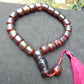 71 gr Komboloi Rosary 22 Beads 15x15 mm Indonesian Red Bluish Amber for Healing CO3