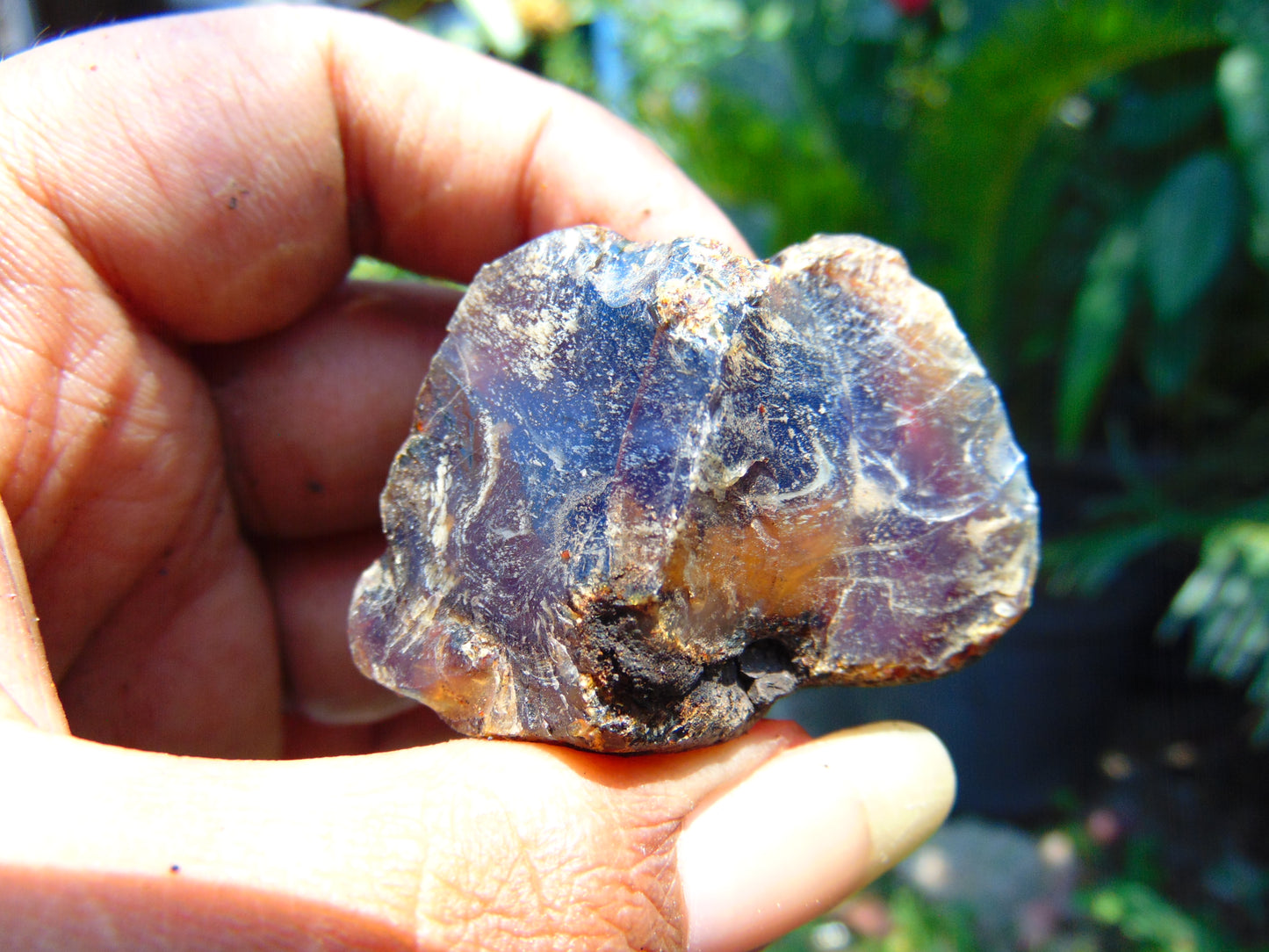 22 gram Rough Raw Indonesian Blue Amber for Healing AGRB43