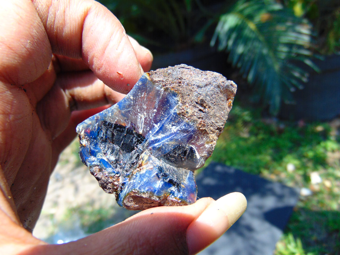 12 gram Rough Raw Indonesian Blue Amber for Healing AGRB47
