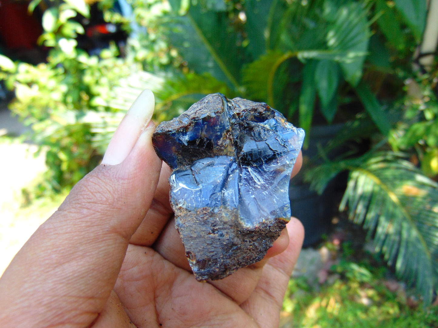12 gram Rough Raw Indonesian Blue Amber for Healing AGRB47