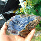 395 gram Rough Raw Indonesian Purple Blue Amber for Healing AGRB104