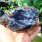 395 gram Rough Raw Indonesian Purple Blue Amber for Healing AGRB104