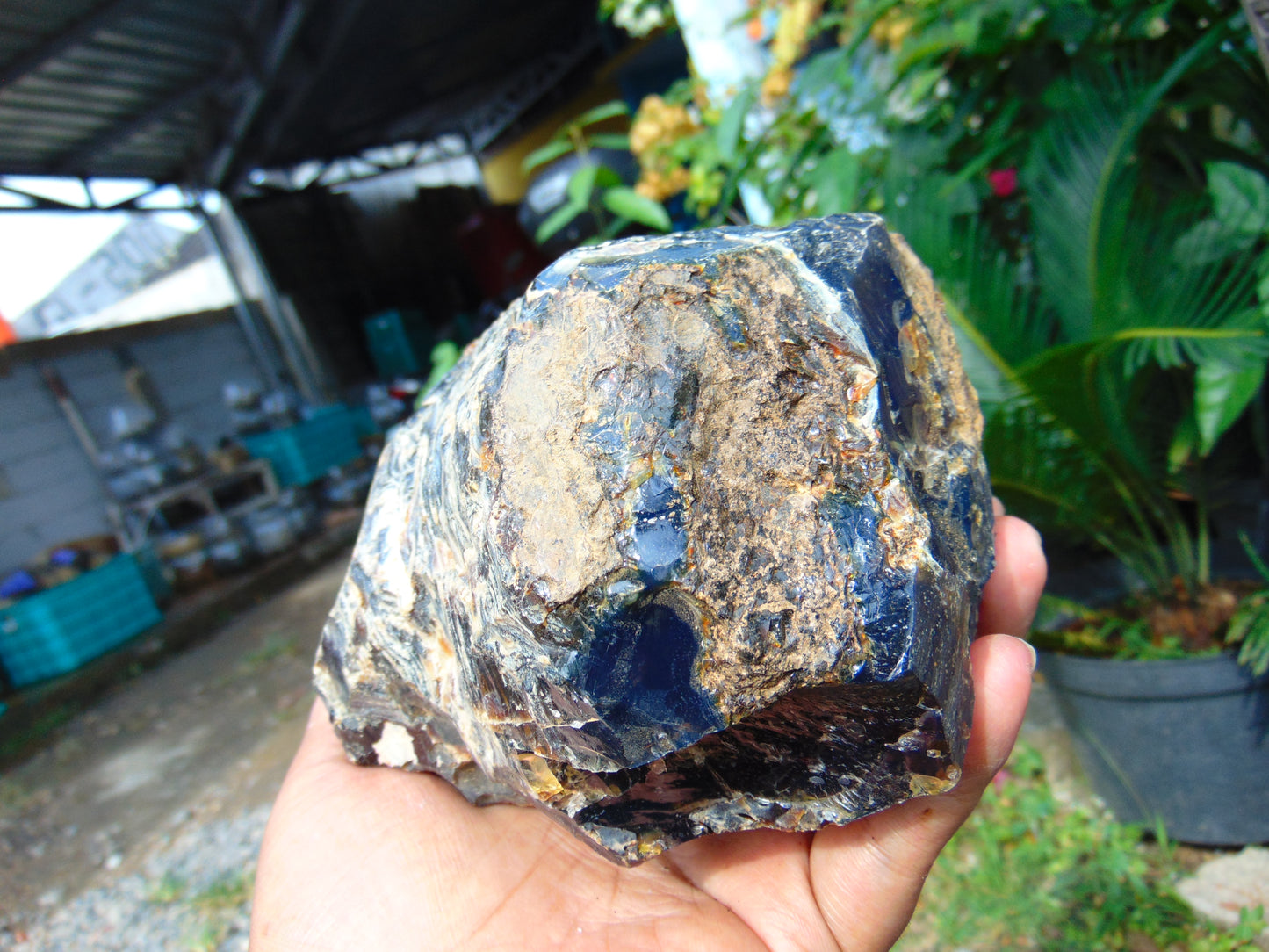 933 gram Rough Raw Indonesian Blue Amber for Healing RBM79