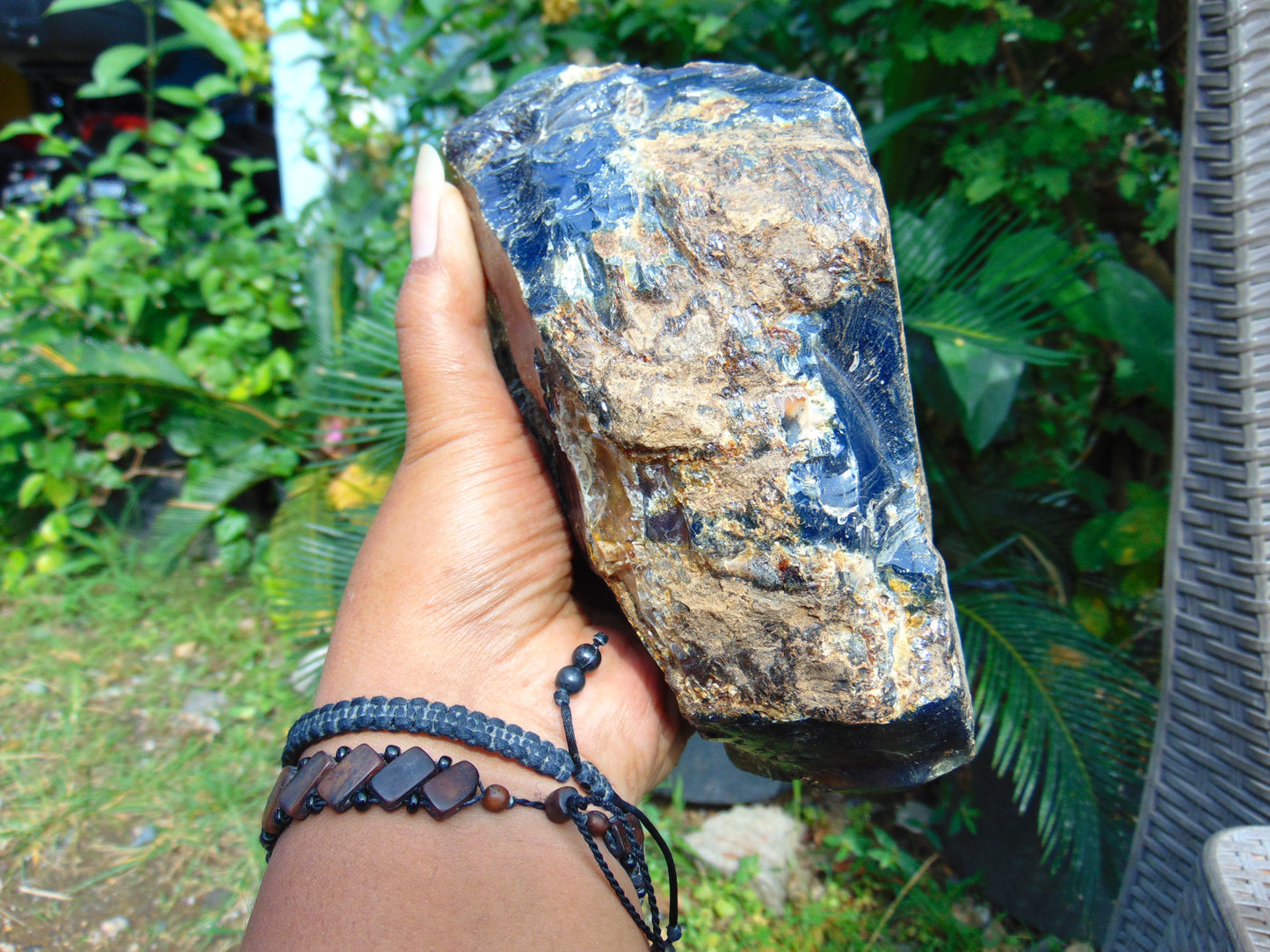 933 gram Rough Raw Indonesian Blue Amber for Healing RBM79