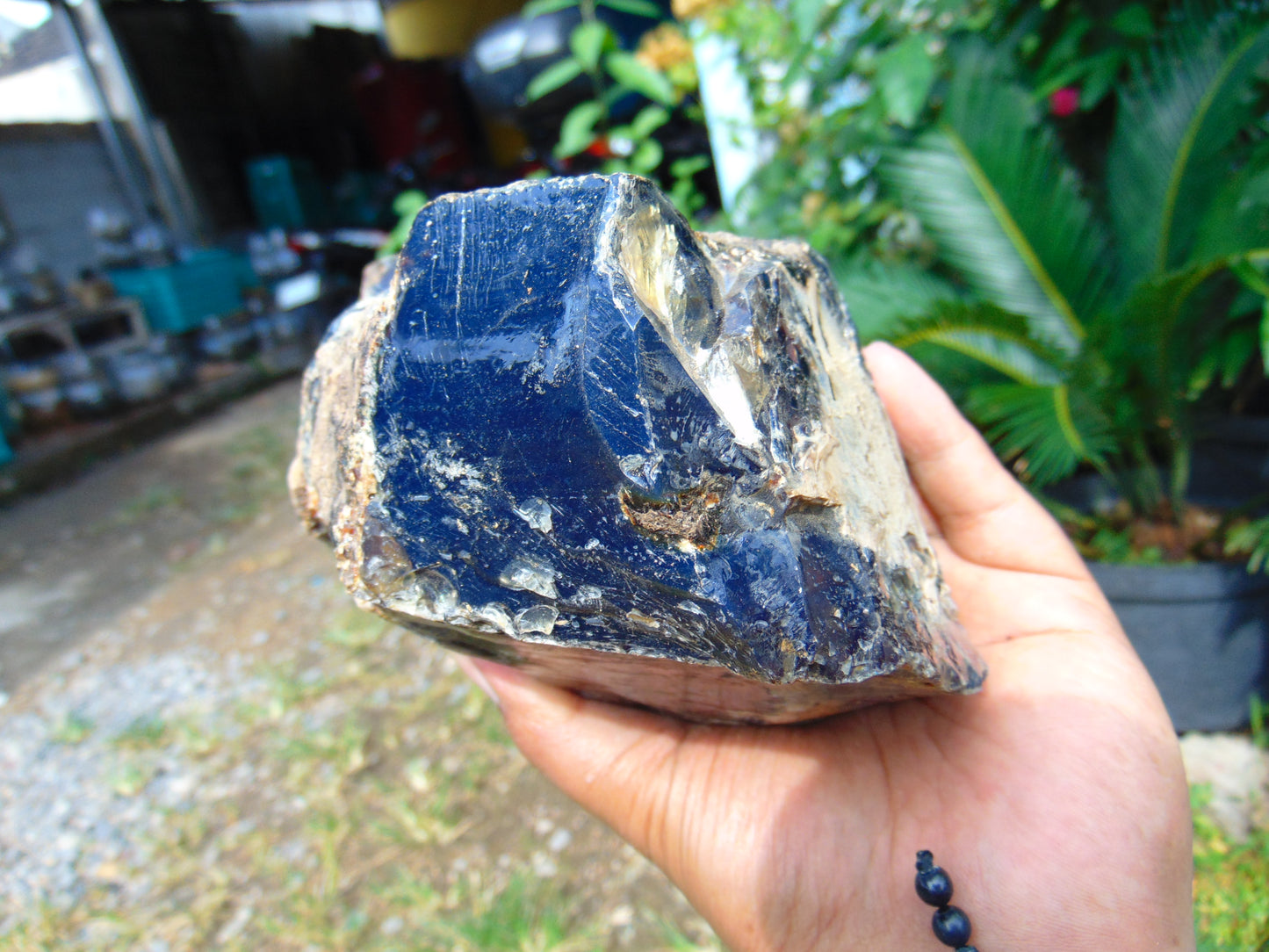933 gram Rough Raw Indonesian Blue Amber for Healing RBM79