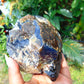 637 gram Rough Raw Indonesian Blue Amber for Healing RBM72