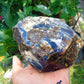 637 gram Rough Raw Indonesian Blue Amber for Healing RBM72