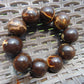 90 gr 10 Beads 25mm Bracelet Aromatic Amber Indonesia for Healing 26BN3