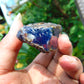 37 gram Rough Raw Indonesian Purple Blue Amber for Healing AGRB106