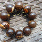 90 gr 10 Beads 25mm Bracelet Aromatic Amber Indonesia for Healing 26BN3