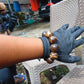 90 gr 10 Beads 25mm Bracelet Aromatic Amber Indonesia for Healing 26BN3