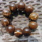 88 gr 10 Beads 25mm Bracelet Aromatic Amber Indonesia for Healing 26BN5