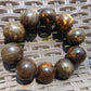 83 gr 10 Beads 25mm Bracelet Aromatic Amber Indonesia for Healing 26BN9