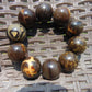 83 gr 10 Beads 25mm Bracelet Aromatic Amber Indonesia for Healing 26BN9