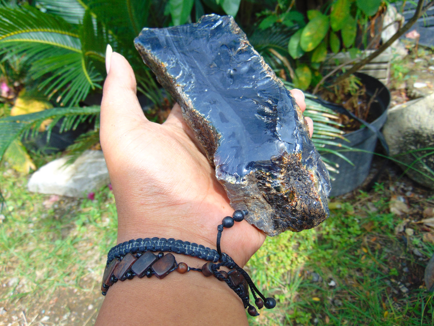 252 gram Rough Raw Indonesian Blue Amber for Healing AGRB159