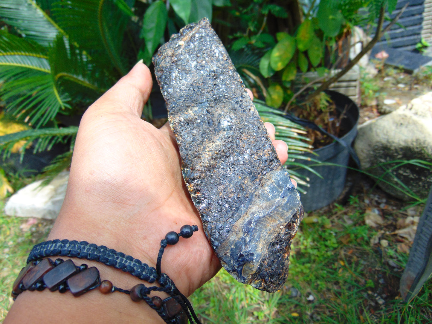 252 gram Rough Raw Indonesian Blue Amber for Healing AGRB159