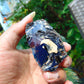33 gram Rough Raw Indonesian Blue Amber for Healing AGRB124