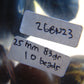 83 gr 10 Beads 25mm Bracelet Aromatic Amber Indonesia for Healing 26BN23