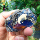 33 gram Rough Raw Indonesian Blue Amber for Healing AGRB124