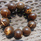 89 gr 10 Beads 25mm Bracelet Aromatic Amber Indonesia for Healing 26BN20