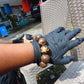 89 gr 10 Beads 25mm Bracelet Aromatic Amber Indonesia for Healing 26BN20