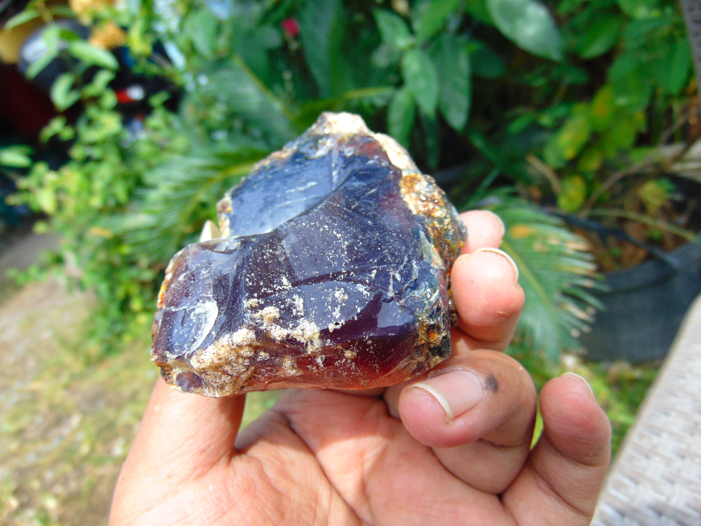 88 gram Rough Raw Indonesian Blue Amber for Healing AGRB129