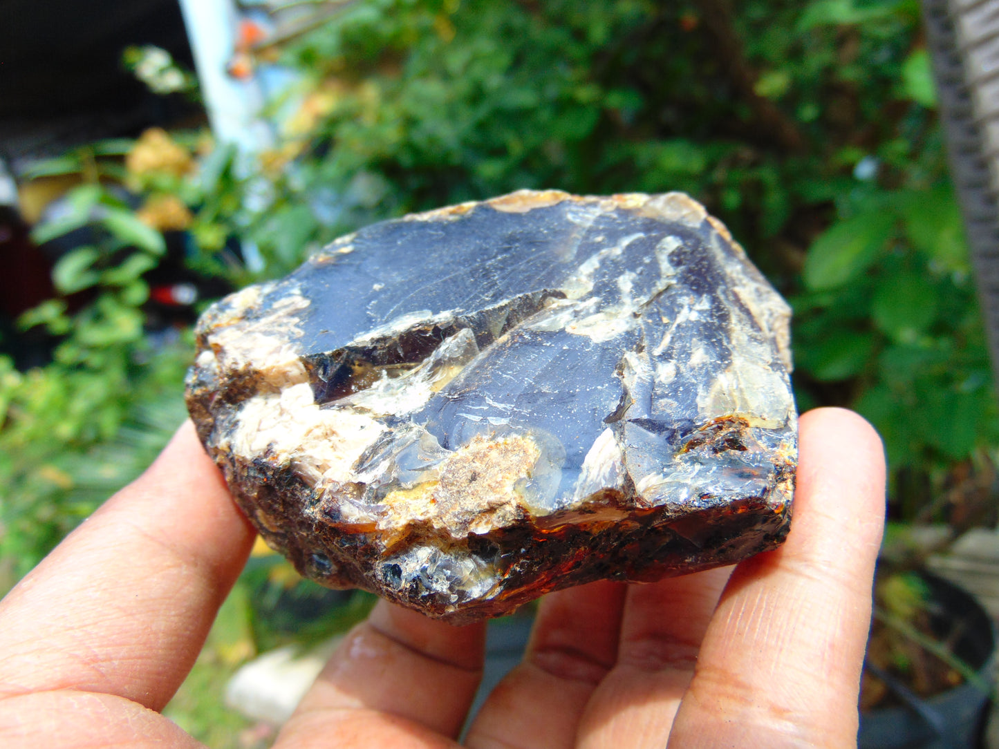 88 gram Rough Raw Indonesian Blue Amber for Healing AGRB129