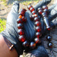 66 gr Tasbih Mesbah Rosary 35 Beads 14 mm Indonesian Cherry Red Amber for Healing TB14i7