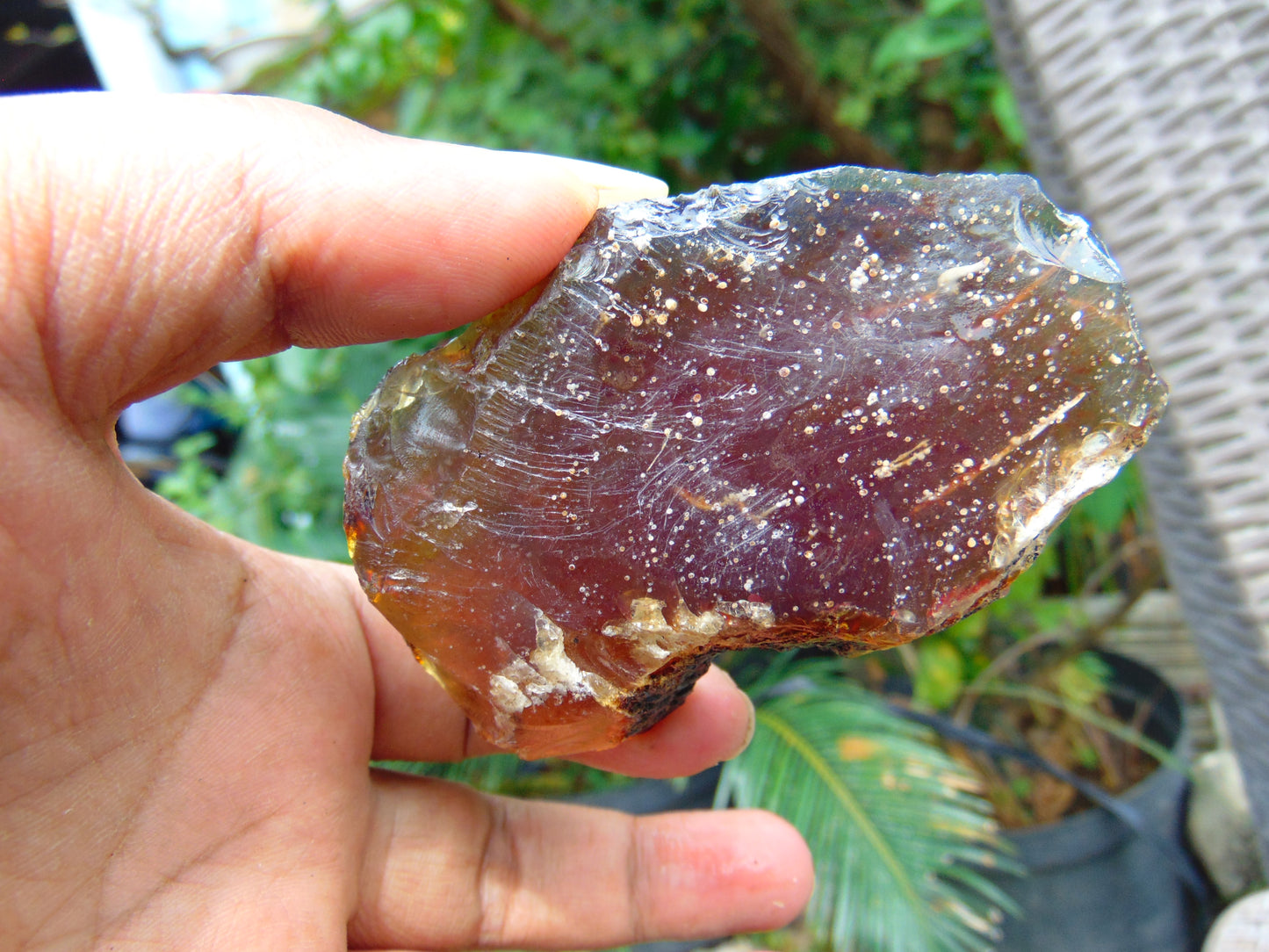 36 gram Rough Raw Indonesian Blue Amber for Healing AGRB140
