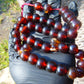68 gr Tasbih Mesbah Rosary 35 Beads 14 mm Indonesian Cherry Red Amber for Healing TB14i5