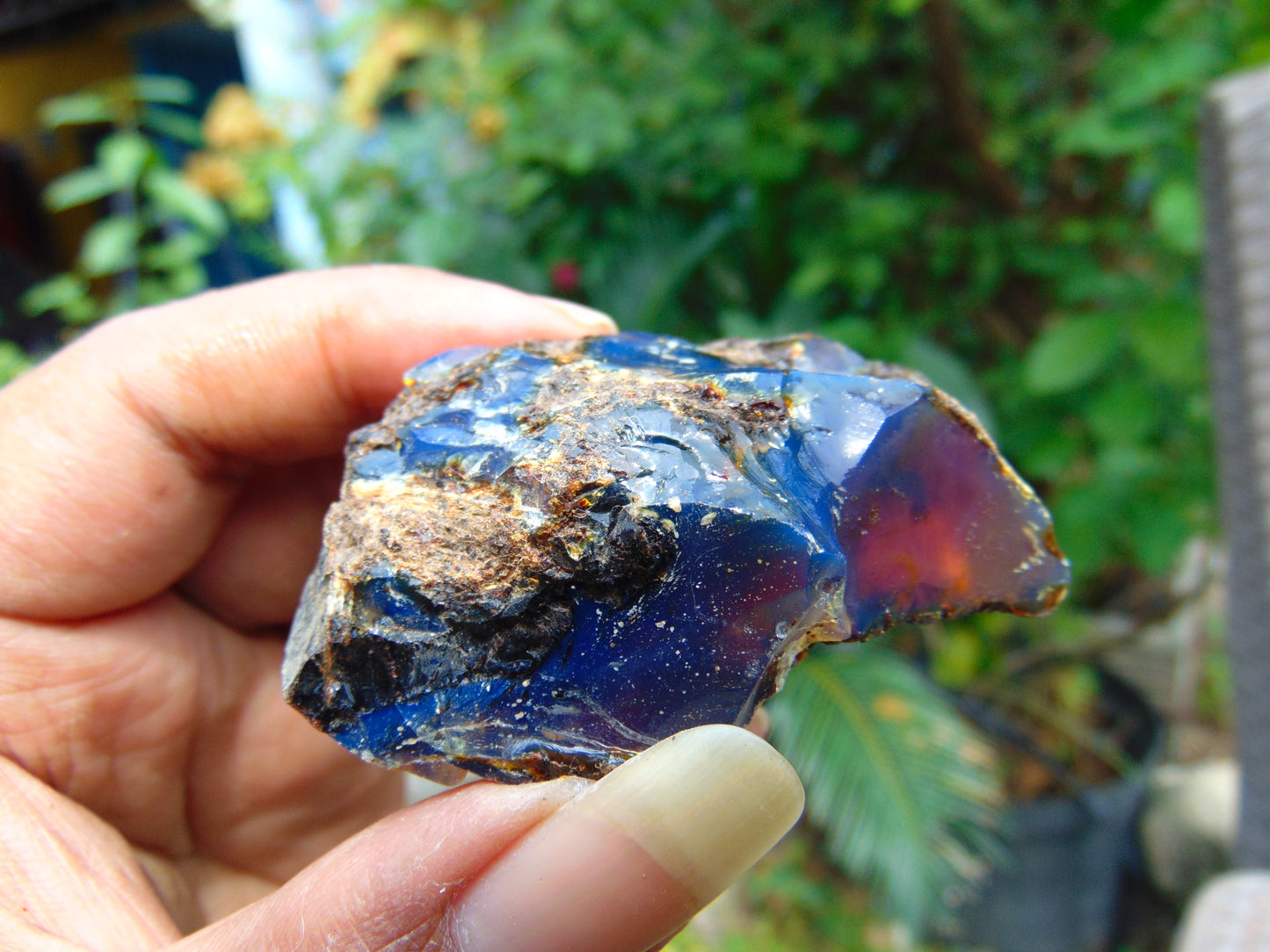 27 gram Rough Raw Indonesian Blue Amber for Healing AGRB141