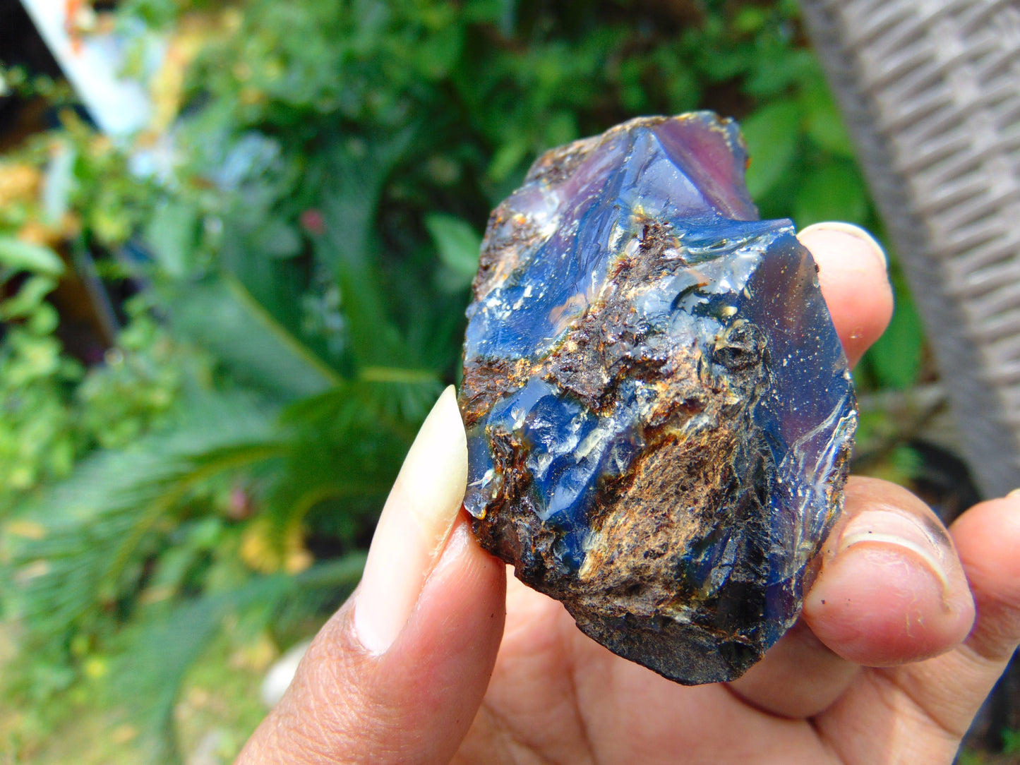 27 gram Rough Raw Indonesian Blue Amber for Healing AGRB141