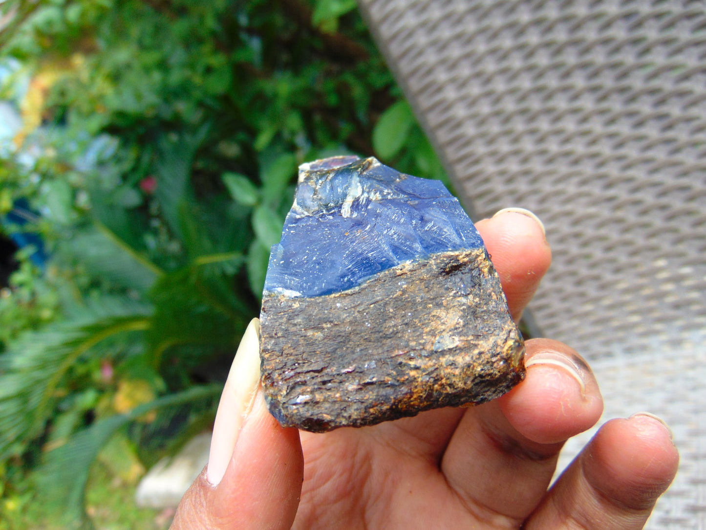 36 gram Rough Raw Indonesian Blue Amber for Healing AGRB121