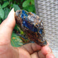 53 gram Rough Raw Indonesian Purple Blue Amber for Healing AGRB88