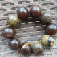 85gr 10 Beads 25mm Bracelet Aromatic Amber Indonesia for Healing 26BN16